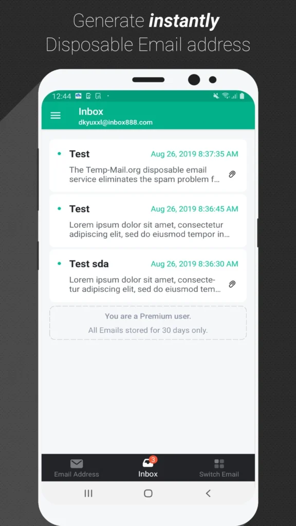 Temp Mail apk download for PC